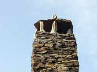Beaumont- Cévenne ardéchoise  Cheminée typique du lieu