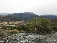 Du côté de Bevons un jour pluvieux d'hiver  La vallée du Jabron