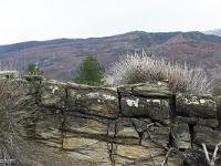 Du côté de Bevons un jour pluvieux d'hiver  Erosion