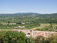 bonnieux-07  Vue sur Bonnieux depuis Lacoste