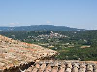 bonnieux-08  Vue sur Bonnieux depuis Lacoste