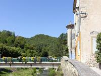 Bourdeaux  Le Roubion qui traverse Bourdeaux