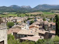 Bourdeaux  Vue sur Bourdeaux depuis la rue du beffroi