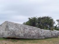 Bretagne 2007  Locmariaquer - Grand menhir brisé. Il faisait 20m de haut pour un poids de 290 tonnes