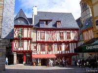 Bretagne 2007  Vannes - Maisons à pans de bois