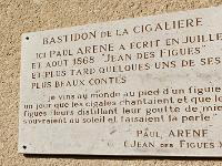 Cabanons  Le bastidon du poète sisteronais Paul arène aux Houlettes à Sisteron