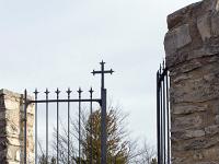 Chapelle Saint Laurent (XIIe) - Barret sur Méouge  Entrée du cimétière à l'Ouest de la chapelle 3/3