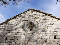 Chapelle Sainte Madeleine (XIIe)  L'oculus (photos mars 2018)