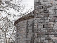 Chapelle Sainte Madeleine (XIIe)  Vue sur l'abside (Ouest) (photo mars 2018)