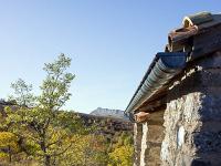Chapelle de Dromon - Saint Geniez  Façade Sud de la chapelle