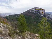 Chapelle Saint-Pons - XIIe  Au départ de Valbelle hameau des Escoffiers