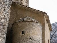 Chapelle Saint-Pons - XIIe  Vue sur l'abside et la façade Nord de Saint Pons