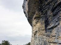 Chapelle Saint-Pons - XIIe  Nous nous dirigeons vers l'Ouest en longeant la falaise 3/4