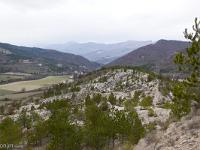 Chapelle Saint-Pons - XIIe  Vue sur l'entrée du cirque de Valbelle