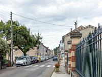 Châtillon En Diois - Drôme  La D 120 qui traverse le village ...