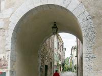 Châtillon En Diois - Drôme  La porte sous l'horloge au Nord du village ...