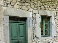 Châtillon En Diois - Drôme  Entrée et fenêtre ...