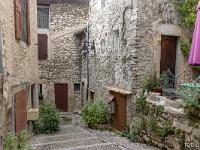 Châtillon En Diois - Drôme  Une aute ruelle en escaliers ...