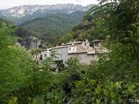 Châtillon En Diois - Drôme  Vue sur la partie Sud/Ouest du village médiéval ...