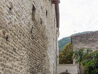 Châtillon En Diois - Drôme  Viol du fossé au pied du rempart Sud ...