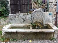 Châtillon En Diois - Drôme  Une autre fontaine ...