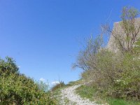 Sisteron : Collet - Virail - Marquise  Sentier à l'Ouest de la citadelle ...