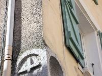 Croix  Sisteron - Angle de la rue de la Coste et de la rue du Rempart