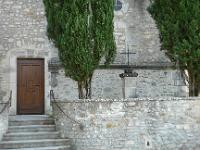 Croix  Croix derrière l'église de Dauphin - Jubilé de 1751 (Alpes de Ht Provence)