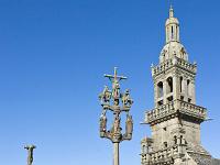 Croix  Bretagne - Finistère - St Marie du Menez-Hom - Les calvaires de la chapelle Sainte Marie