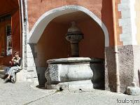 Fontaines, sources et lavoirs  A Briançon (Hautes Alpes)