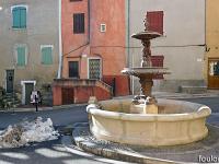 Fontaines, sources et lavoirs  A Quinson (Alpes de Haute Provence)