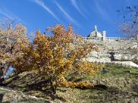 Forcalquier - ND de Provence (1875)  La chapelle sur son éperon rocheux
