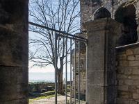 Forcalquier - ND de Provence (1875)  Autre portail au nord donnant accès à la partie Est de la motte castrale qui porte la chapelle