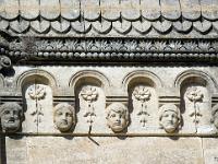 Forcalquier - ND de Provence (1875)  Détails sur une des façades