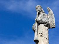 Forcalquier - ND de Provence (1875)  Ange musicien