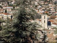 Forcalquier - ND de Provence (1875)  Vue sur Forcalquier et ND Dame du Bourguet monument connu dès 1155