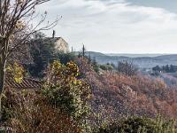 Forcalquier - ND de Provence (1875)  Vue sur la chapelle St Pancrace à l'Est (XVIIe)