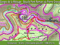 Gorges de la Méouge - Tour Pierre Grosse