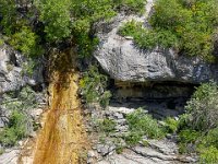 Gorges de la Méouge - Tour Pierre Grosse  Rive gauche de la Méouge entre la Cascade et le pont Roman ...