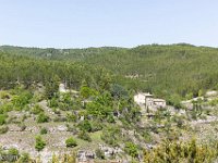 Gorges de la Méouge - Tour Pierre Grosse  Pomet. Hormis ces bâtisses et l'enceinte du cimetière, il ne reste rien du village et de son château ...