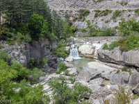 Méouge - 26/04/2026  Départ de la balade - Pont Roman. Ici, la cascade ...