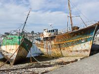 camaret-007  Camaret-sur-Mer - Le cimetière de bateaux