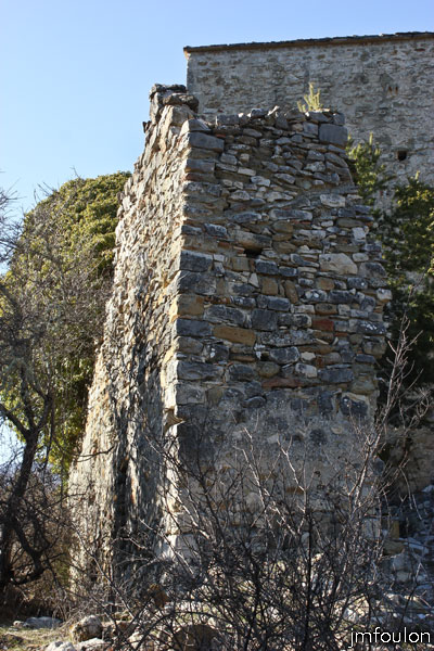 st-donat-07web.jpg - Saint Donat le Bas - Angle Sud/Ouest de la ruine