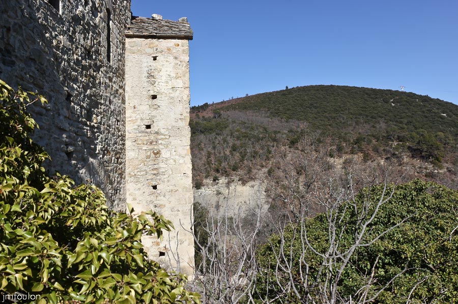 st-donat-24web.jpg - Saint Donat le Bas - Mur Ouest du transept Sud