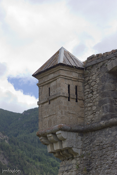 fort-france-08.jpg - Colmars-les-Alpes - Le Fort de France - Echauguette.