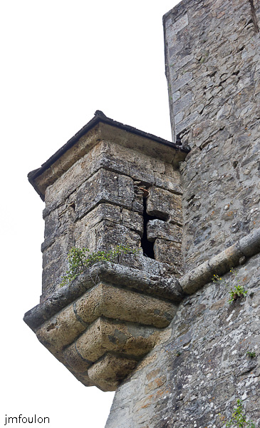 fort-savoie-015.jpg - Colmars-les-Alpes - Le Fort de Savoie - Autre vue sur l'échauguette de l'angle Nord-Ouest.