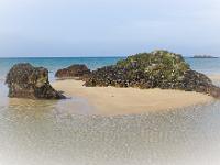 De la pointe de Dinan au Cap  de la Chèvre  Plage de Kerdeux - Basse mer
