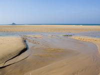 De la pointe de Dinan au Cap  de la Chèvre  Plage de la Palue - Basse mer