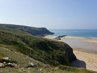 De la pointe de Dinan au Cap  de la Chèvre  Plage de Kerdreux