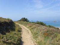 De la pointe de Dinan au Cap  de la Chèvre  Le sentier (GR 34)